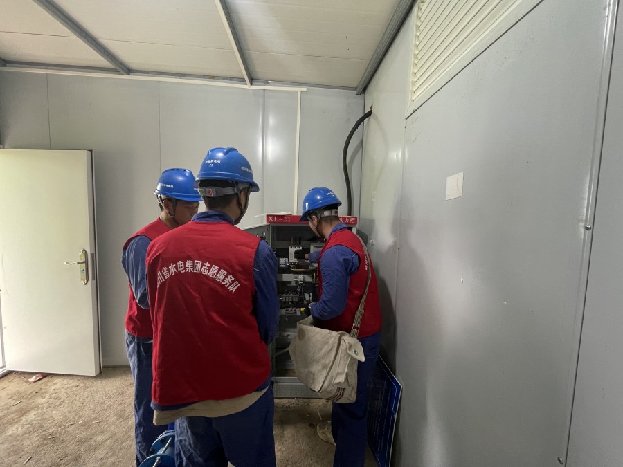 1圖為:巡護(hù)井溪鎮(zhèn)貓坪村提灌站